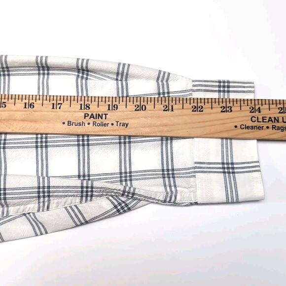 Cinch Pearl Snap Western Shirt Classic Cowboy Collection Mens Size L White Blue - Picture 13 of 16